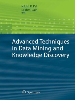 cover image of Advanced Techniques in Knowledge Discovery and Data Mining